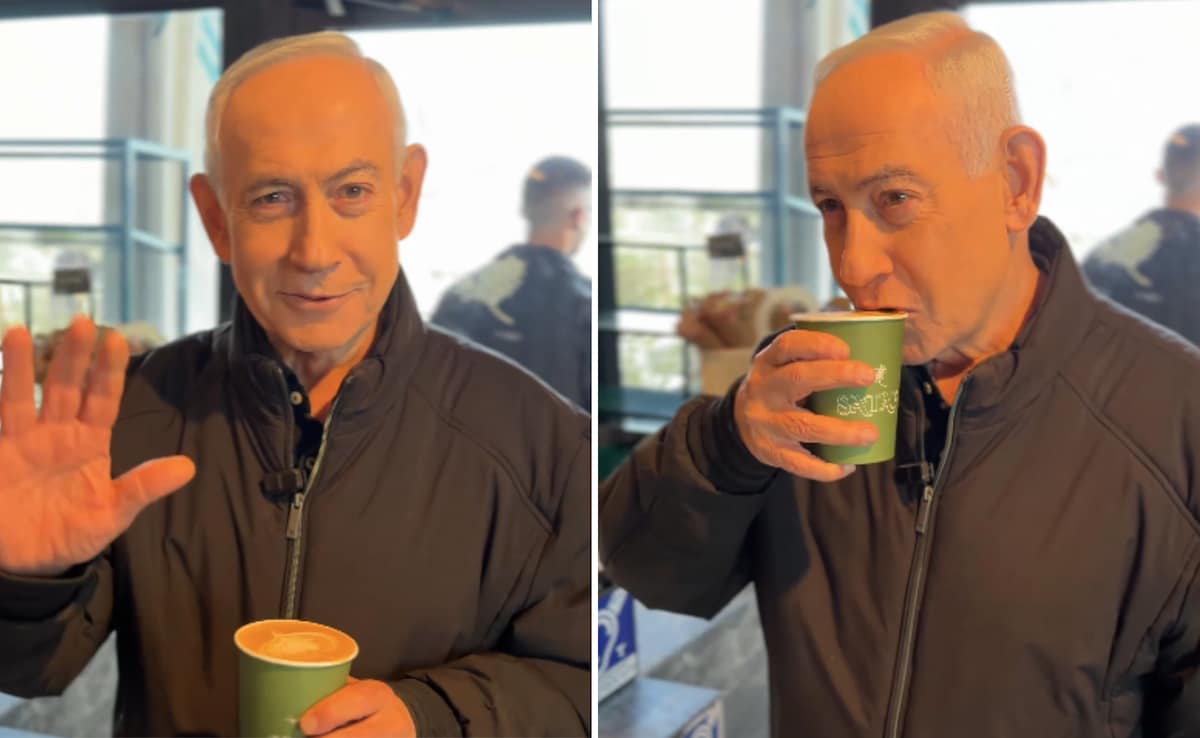 "I Am Dead... For Coffee": Netanyahu Responds To Death Rumours In New Video
