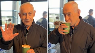 "I Am Dead... For Coffee": Netanyahu Responds To Death Rumours In New Video