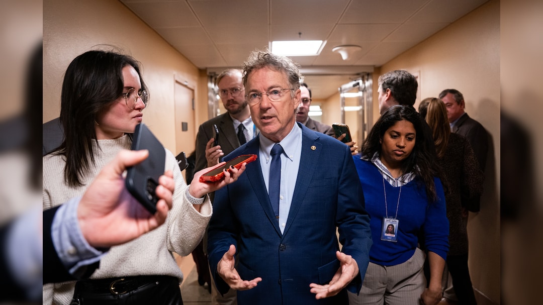 Rand Paul Photographer: Al Drago/Bloomberg