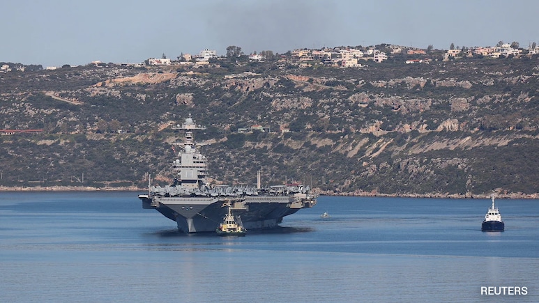World's Largest Aircraft Carrier Leaves Persian Gulf As US-Iran Talks Stall