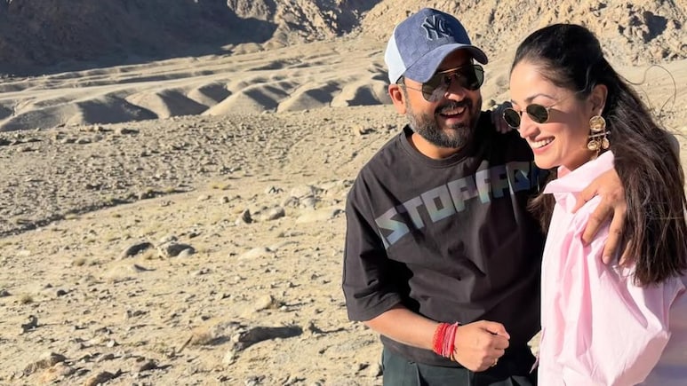 "Real <i>Dhurandhar</i> Couple": Internet Goes Gaga Over Yami Gautam's Birthday Post For Husband Aditya Dhar