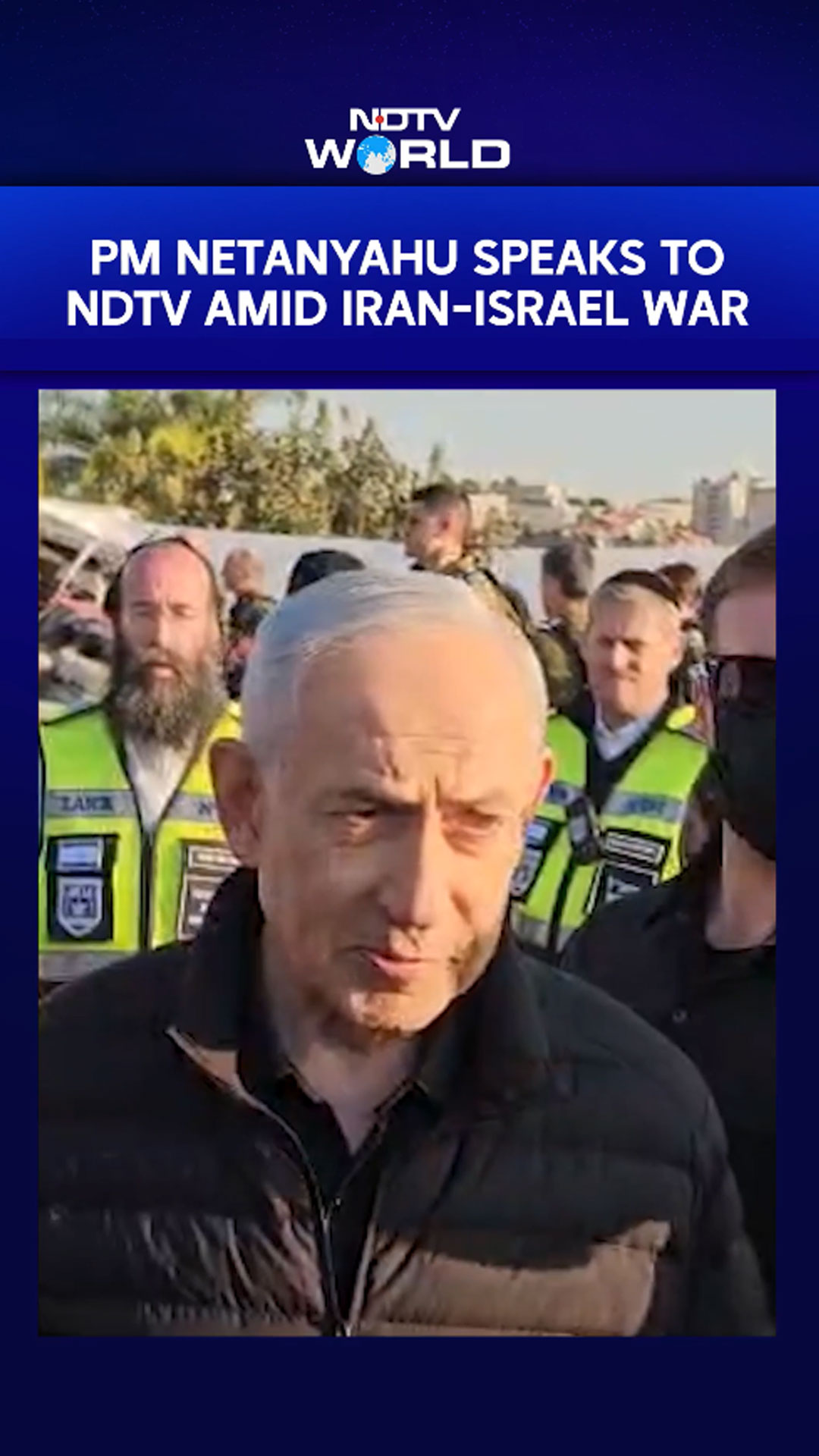 Israel PM Benjamin Netanyahu Speaks To NDTV Amid War With Iran