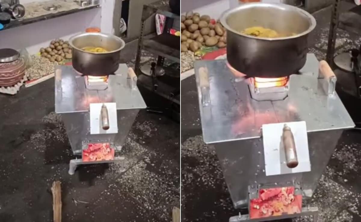 8वीं पास शख्स का कमाल! जुगाड़ से बना डाला 'विश्वगुरु चूल्हा', 30 मिनट में 25 लोगों का खाना हो जाता है तैयार