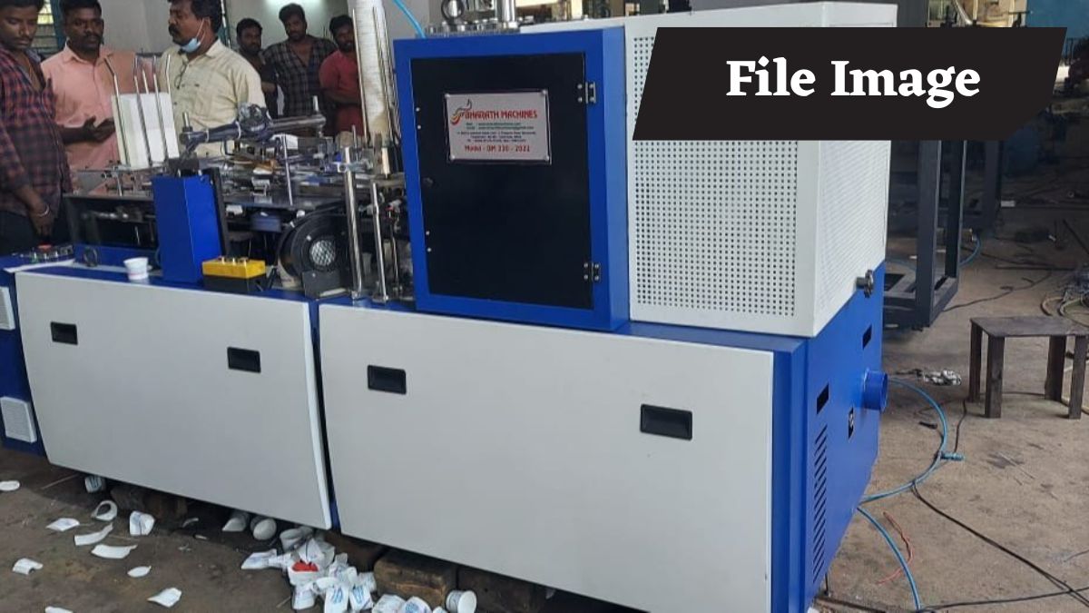 मोबाइल चलाते वक्त मशीन में फंस गई गर्दन, पेपर कप फैक्ट्री में मजदूर की मौत, हरदोई में हादसा