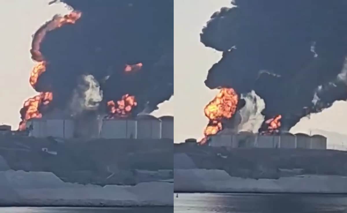 Video: Iranian Drones Strike Oil Storage Tanks In Oman's Salalah Port