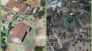 ईरान ने इजरायल में जहां मिसाइल दागी, उसकी पहले और बाद की तस्वीर, 9 लोगों की मौत