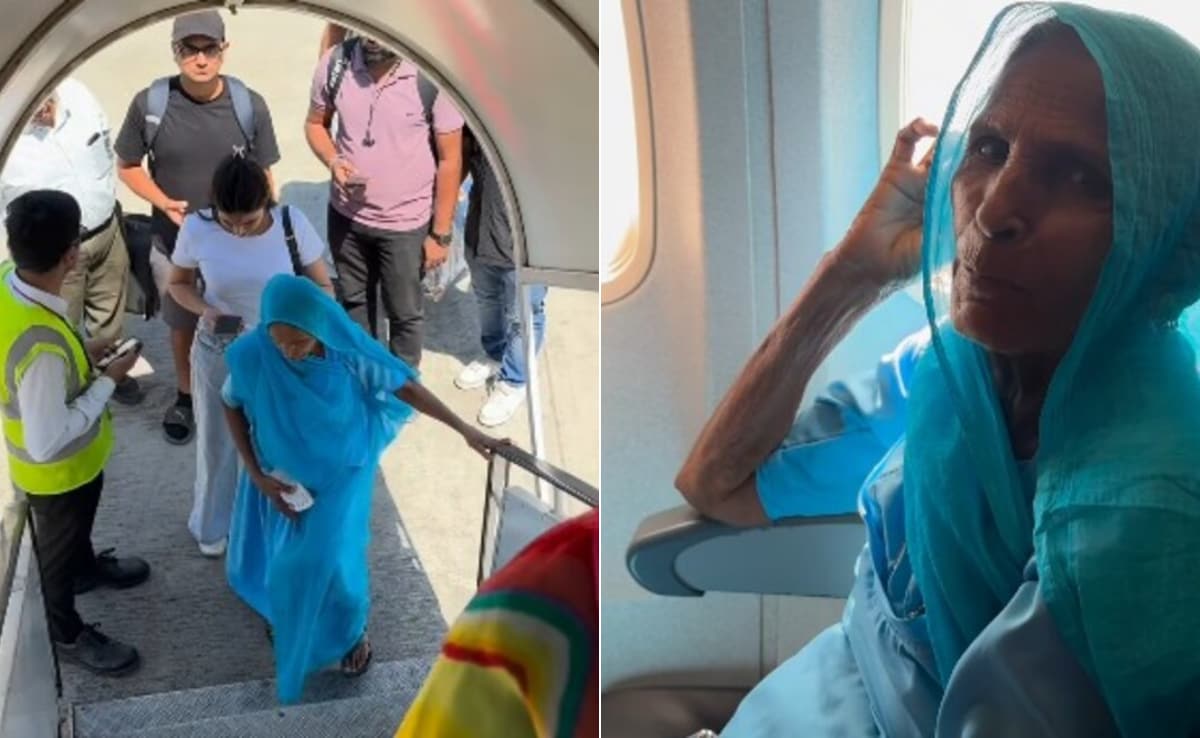 दादी ने पूछा- जहाज हवा में कैसे उड़ता है? कुछ ही घंटे बाद पोते ने फ्लाइट में बैठा दिया और फिर...