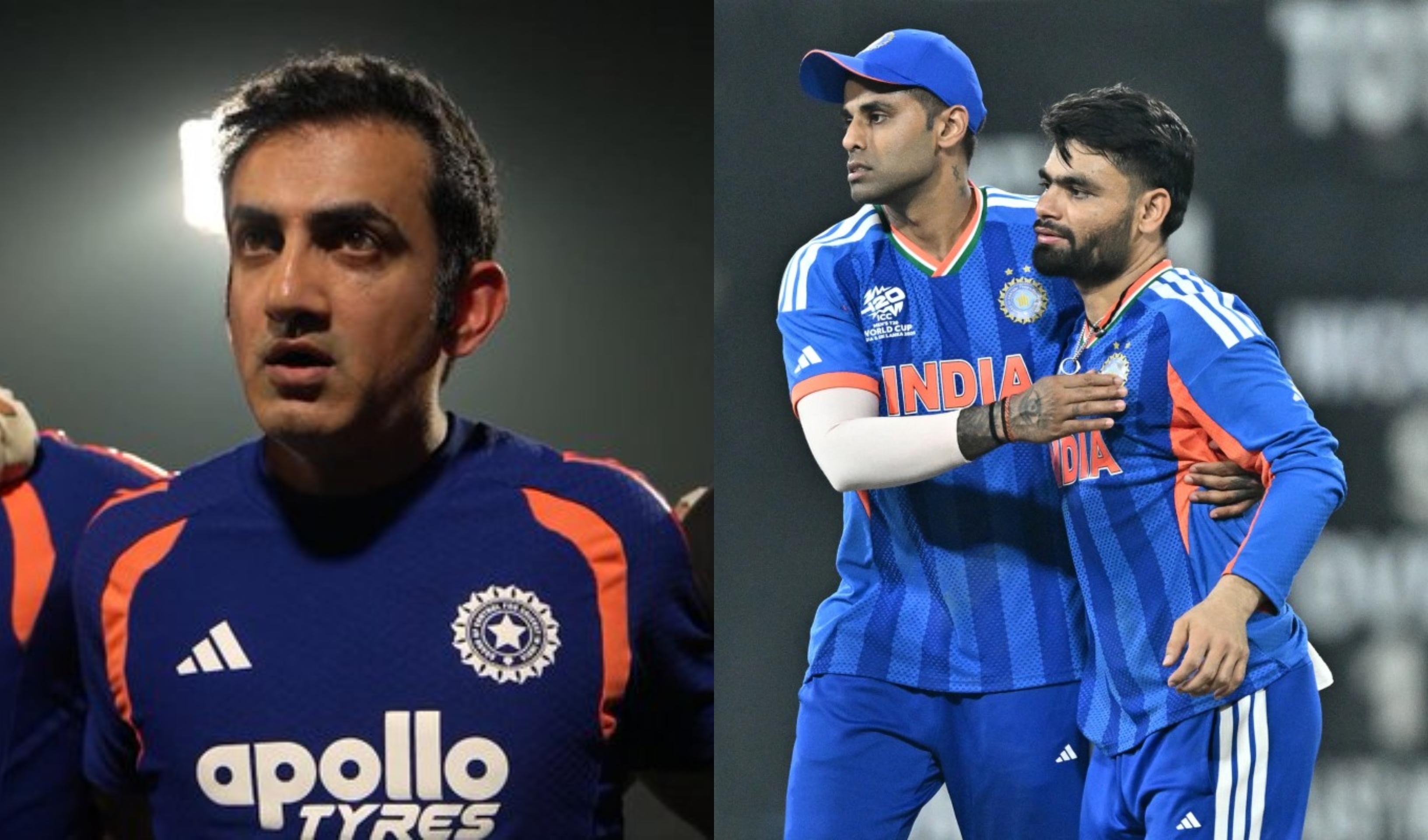 Gambhir Makes Special Pre-Match Gesture Towards Rinku After Father's Death