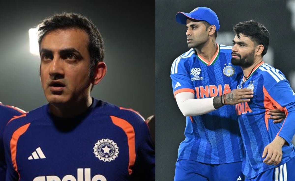 Gautam Gambhir Makes Special Pre-Match Gesture Towards Rinku Singh After Fathers Death: "Takes Lot Of Character"