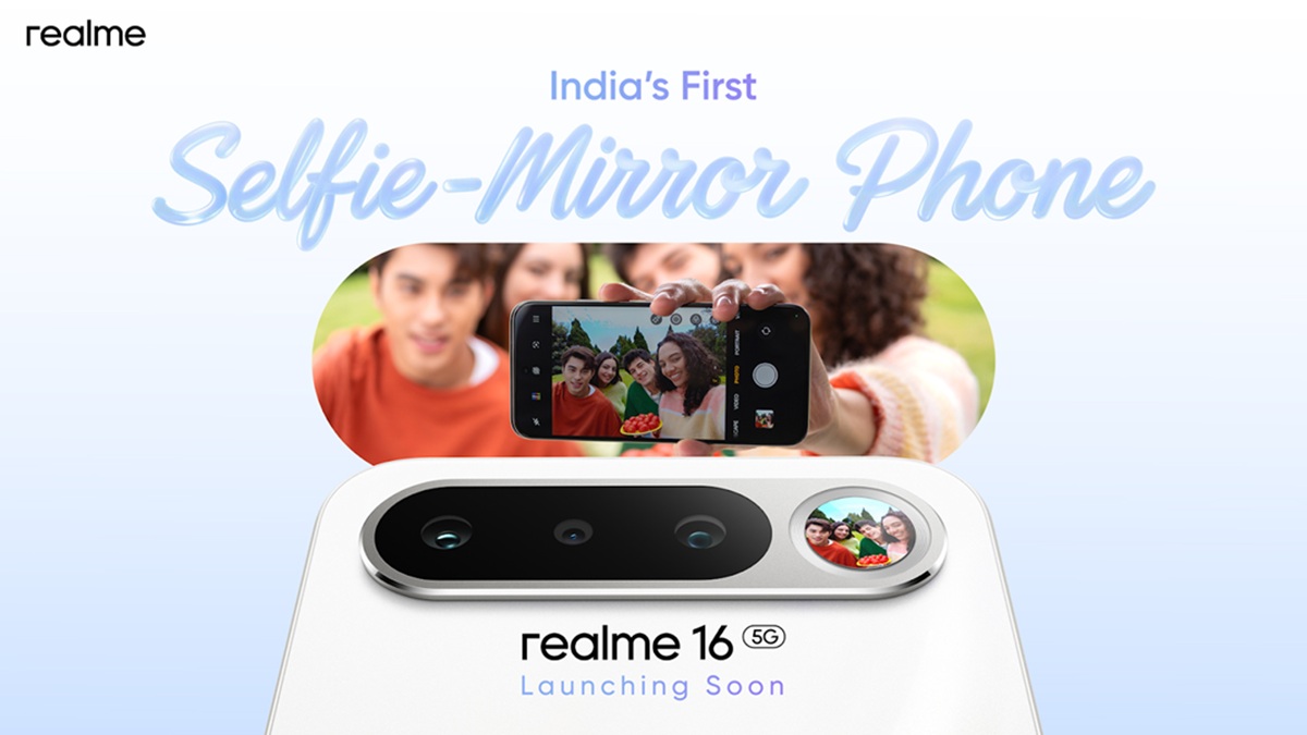 Realme 16 5G होगा पहले सेल्फी मिरर फोन के तौर पर लॉन्च, जानें सबकुछ