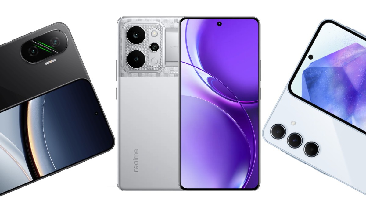 Realme Narzo Power 5G vs Poco F7 5G vs Samsung Galaxy A55: कौन बेहतर? यहां जानें