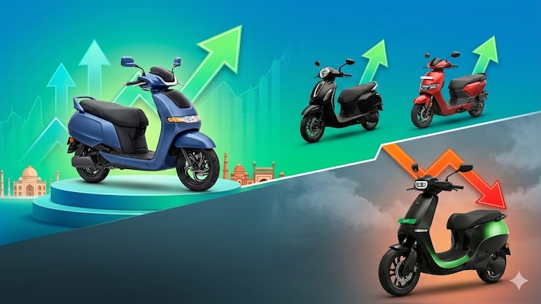 Top 5 Electric 2-Wheeler Manufacturers In India, Ola Out Of List For Feb'26