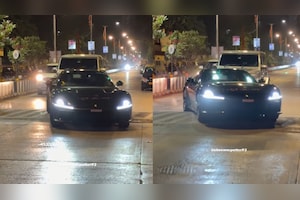 Watch: Hardik Pandya's Ferrari 12Cilindri Struggles Over Speed Breaker, Video Goes Viral