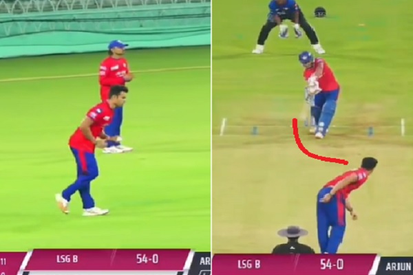 आईपीएल से पहले अर्जुन तेंदुलकर ने इंट्रा स्कॉड मैच में मचाया गदर, कातिलाना गेंदबाजी से बल्लेबाजों के उड़े होश