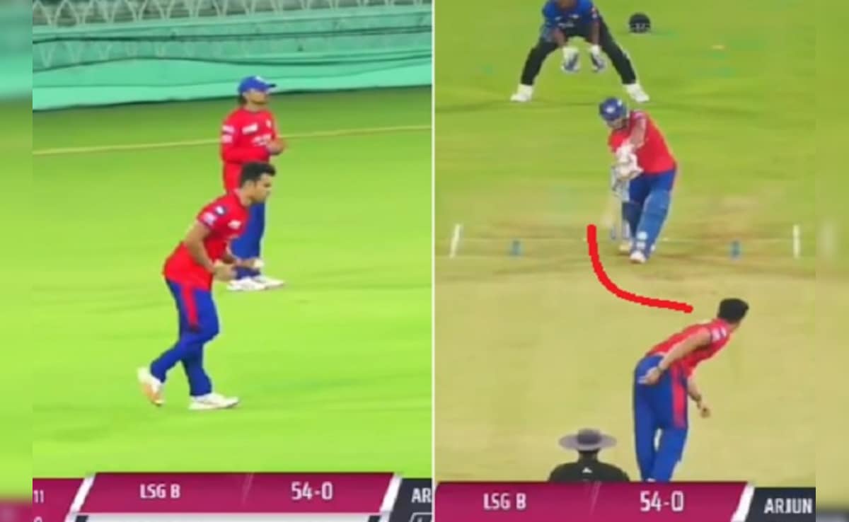 IPL से पहले अर्जुन तेंदुलकर ने इंट्रा स्कॉड मैच में मचाया गदर, कातिलाना गेंदबाजी से बल्लेबाजों के उड़े होश, देखें Video