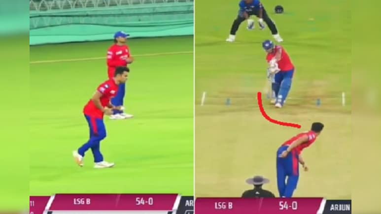 IPL से पहले अर्जुन तेंदुलकर ने इंट्रा स्कॉड मैच में मचाया गदर, कातिलाना गेंदबाजी से बल्लेबाजों के उड़े होश, देखें Video