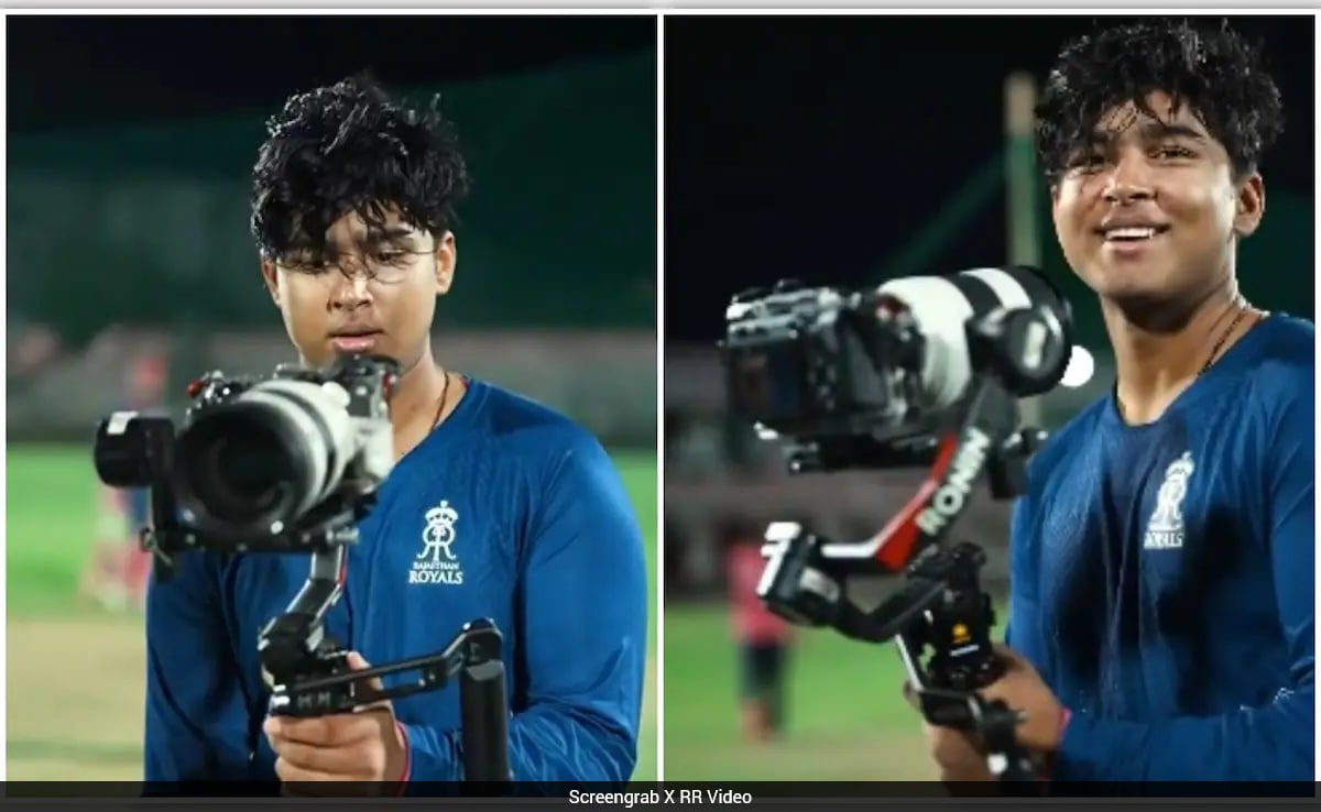 IPL 2026: 'क्रिकेट ही ठीक है...' वैभव सूर्यवंशी बने कैमरामैन, राजस्थान रॉयल्स ने शेयर किया मजेदार वीडियो