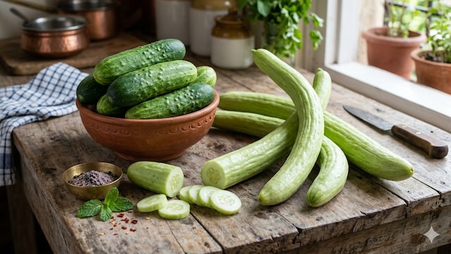 Kheera and kakdi are hydrating summer foods ( image is for representation purposes only)