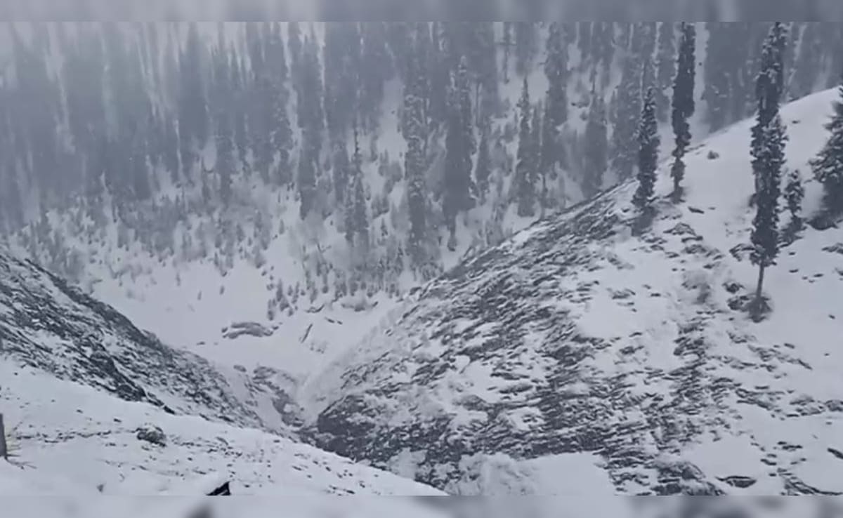 गुरेज घाटी के ऊंचाई वाले क्षेत्रों में हुई बर्फबारी गुरेज घाटी के ऊंचाई वाले क्षेत्रों में हुई बर्फबारी