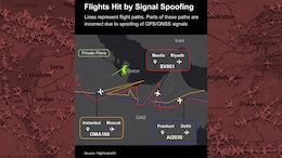 Signal Interference Hits Passenger Planes Amid War In Middle East