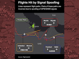 Signal Interference Hits Passenger Planes Amid War In Middle East