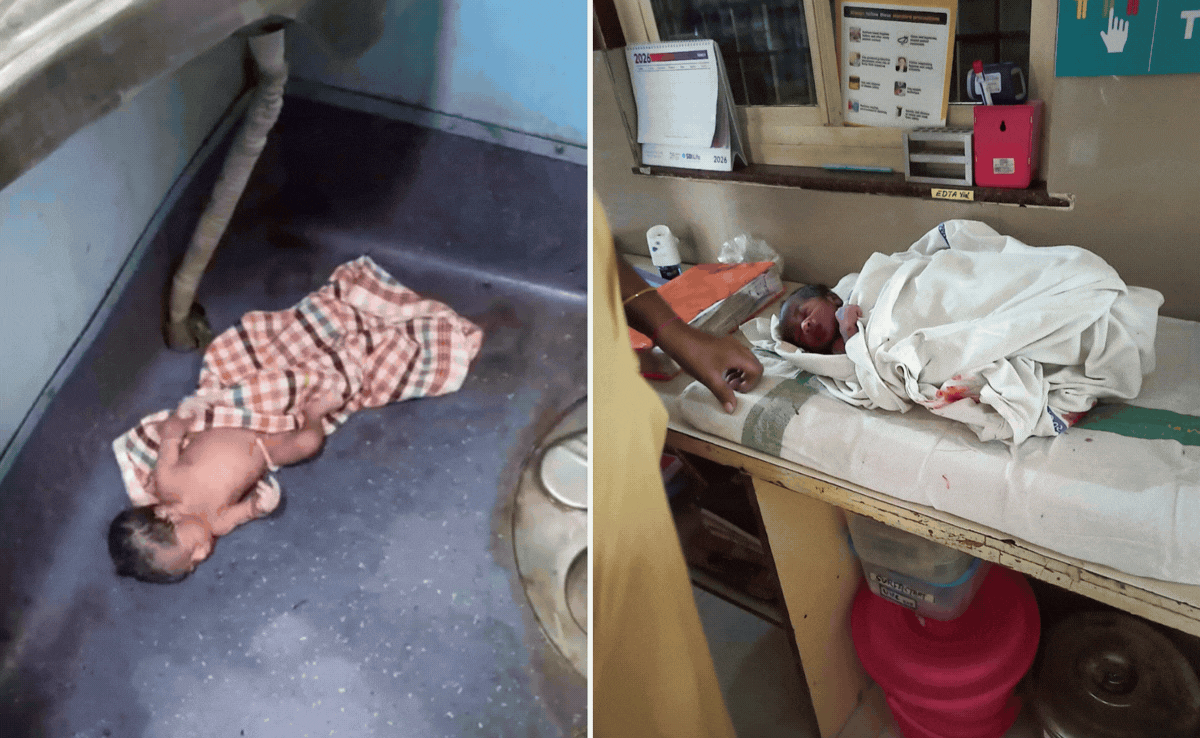 VIDEO: चलती ट्रेन के टॉयलेट में मिला नवजात, बुरी तरह कांप रहा था,&nbsp;यात्री ने गेट खोला तो रह गया दंग