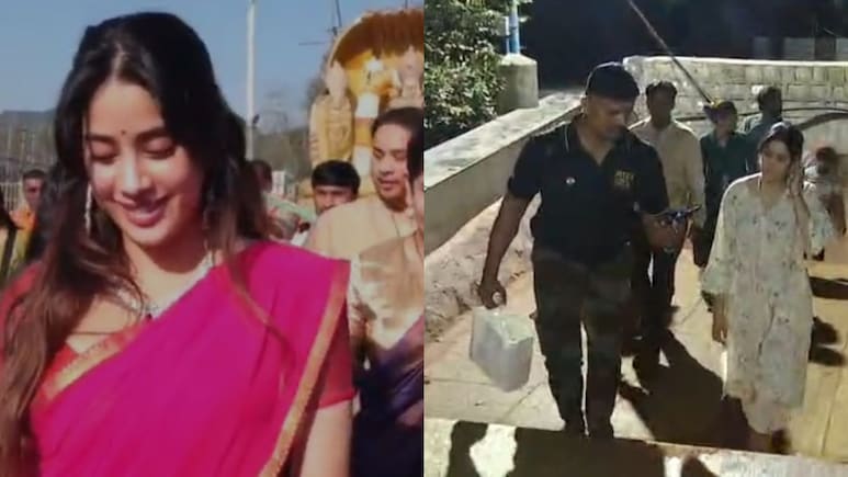 Janhvi Kapoor, On Her 29th Birthday, Arrives At Tirumala Barefoot, Seeks Blessings Of Lord Venkateswara