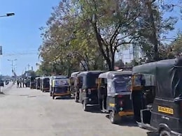 महाराष्ट्र के छत्रपति संभाजीनगर में गैस किल्लत के खिलाफ 'चक्का जाम', सड़कों पर थमी ऑटो रिक्शा की रफ्तार