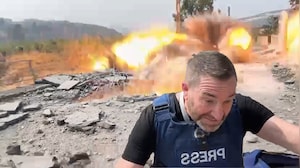 On Camera: Explosion Hits Just Meters Behind Journalist in Lebanon