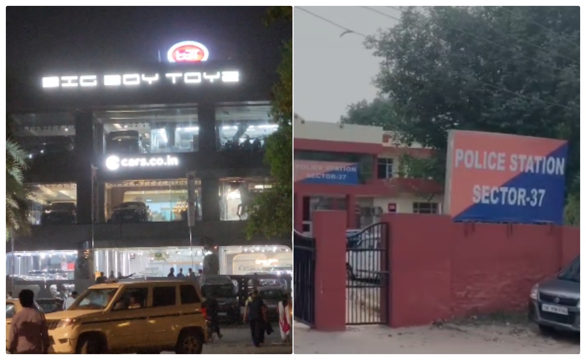 गुरुग्राम में हीरो होंडा चौक के पास फायरिंग, लग्जरी गाड़ियों के शोरूम के शीशे टूटे, छर्रे लगने से ड्राइवर घायल