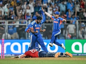 India 1 Win Away From Making T20 World Cup History After Edging Past England