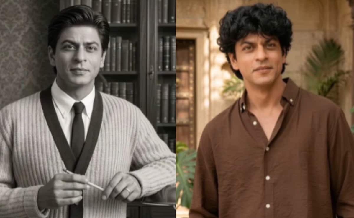 AI Visualizes Shah Rukh Khan's Style Evolution from 1950s to 2020s