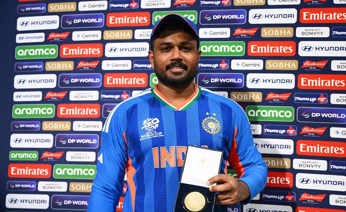Sanju Samson Says He Didnt Deserve Man Of The Match Award. Shouldve Gone To This Player