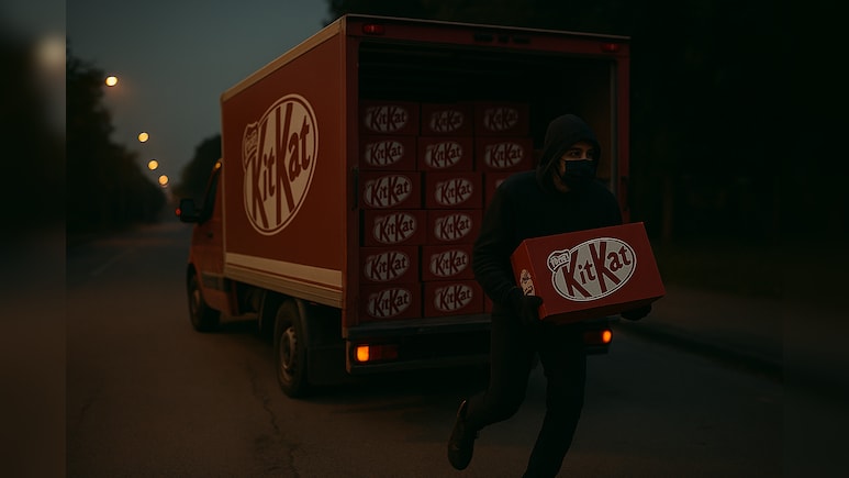 इटली से पौलेंड जाते वक्त &lsquo;किटकैट&rsquo; पर बड़ा डाका, 12 टन चॉकलेट से भरा ट्रक रहस्यमय तरीके से गायब