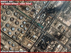 Satellite Pics Show Extent Of Damage By Iran Drones At Saudi Aramco Refinery