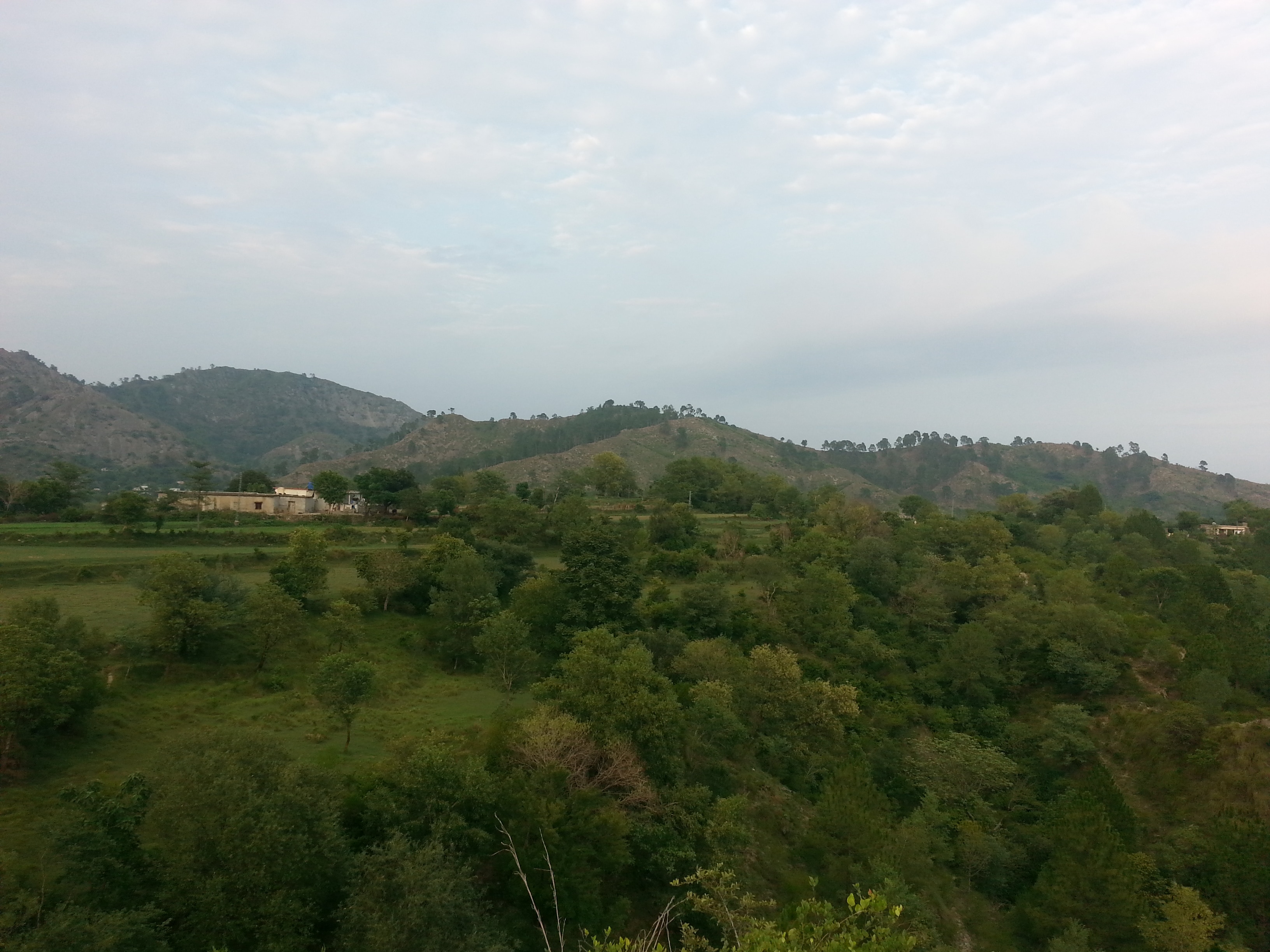 The scenery near Kahuta plant in Pakistan