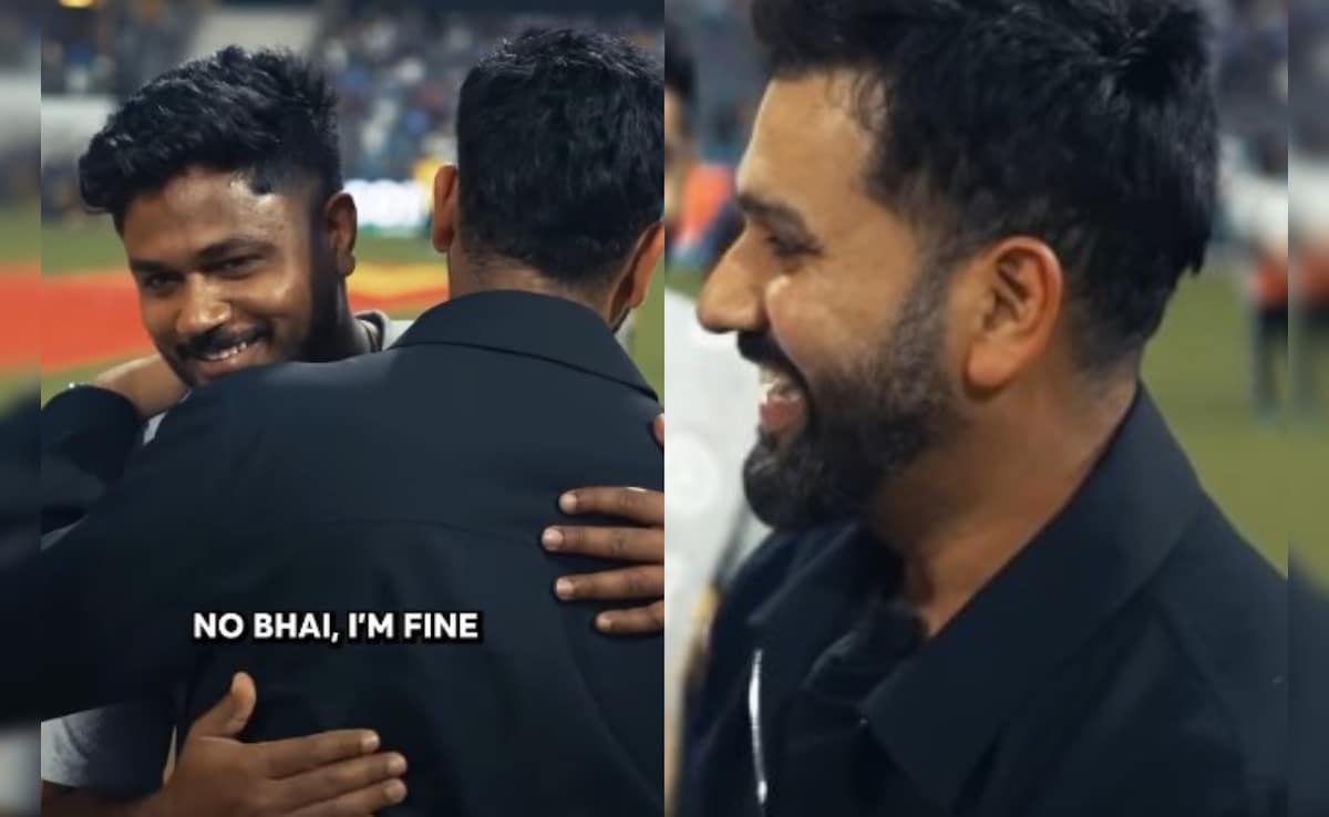 "<i>Dukhi Mat Ho Bhai</i>": Rohit Sharma Gave Golden Advice To Sanju Samson When He Was Dropped. Video Viral