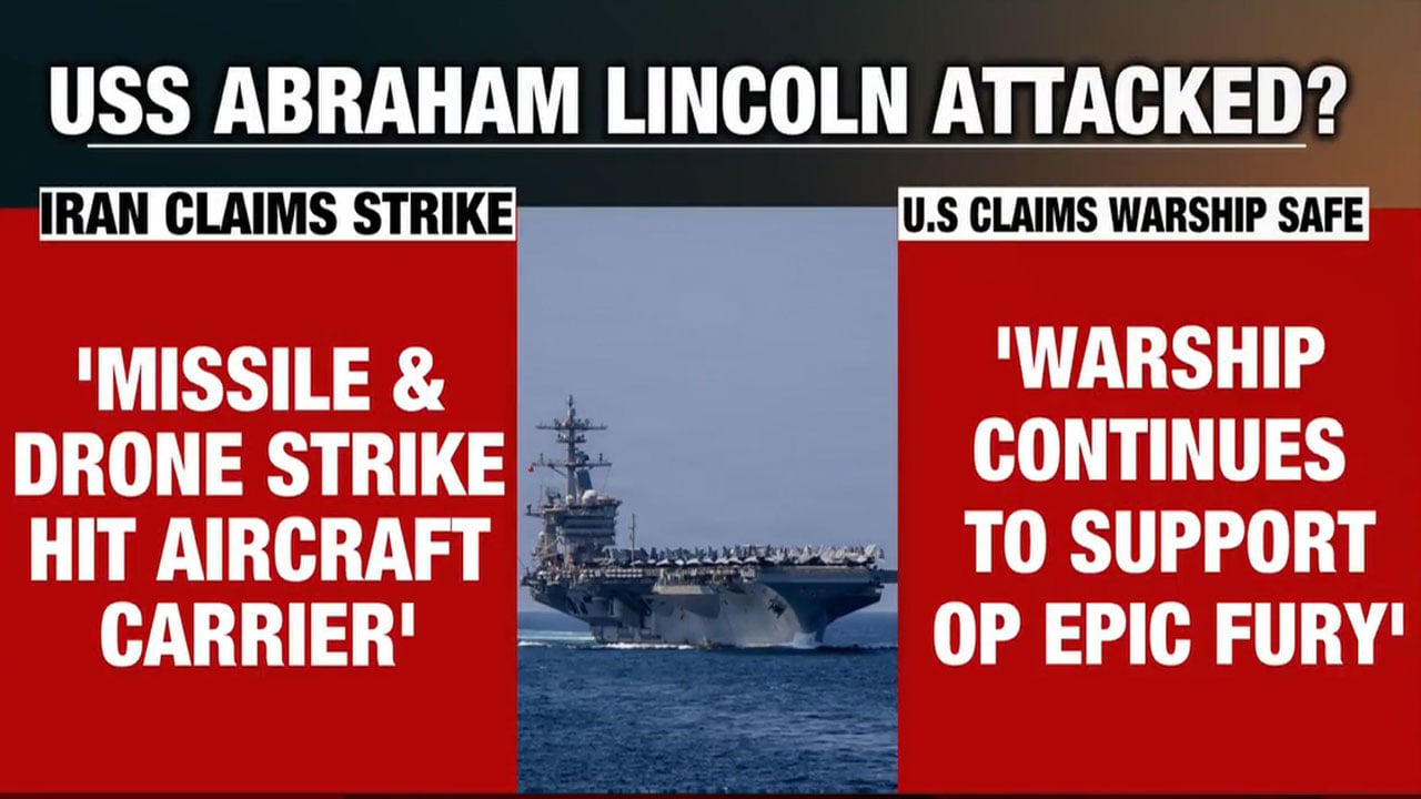 Did Iran Hit The USS Abraham Lincoln? Washington And Tehran Issue Dueling Statements