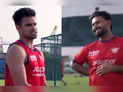 Arjun Tendulkar Follows Sachin's Footsteps, Leaves Pant Stunned