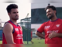 Arjun Tendulkar Follows Sachin Tendulkar's Footsteps, Leaves LSG Captain Rishabh Pant Stunned - Video