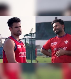 Arjun Tendulkar Follows Sachin Tendulkars Footsteps, Leaves LSG Captain Rishabh Pant Stunned - Video