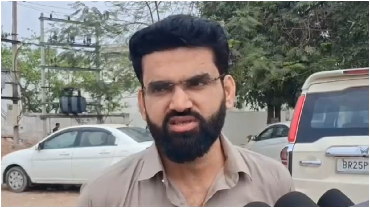 Sharjeel Imam reaches Jehanabad