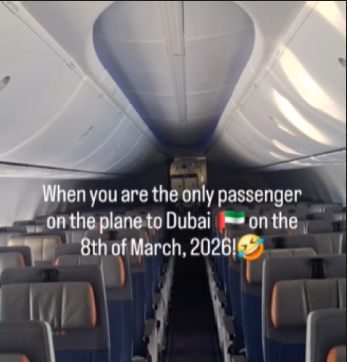 Russian Woman's "VIP Flight" Experience To Dubai Is Now A Viral Video