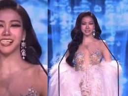 Viral: Miss Grand Thailand's Teeth Fall Off On Stage, She Finishes Her Rampwalk