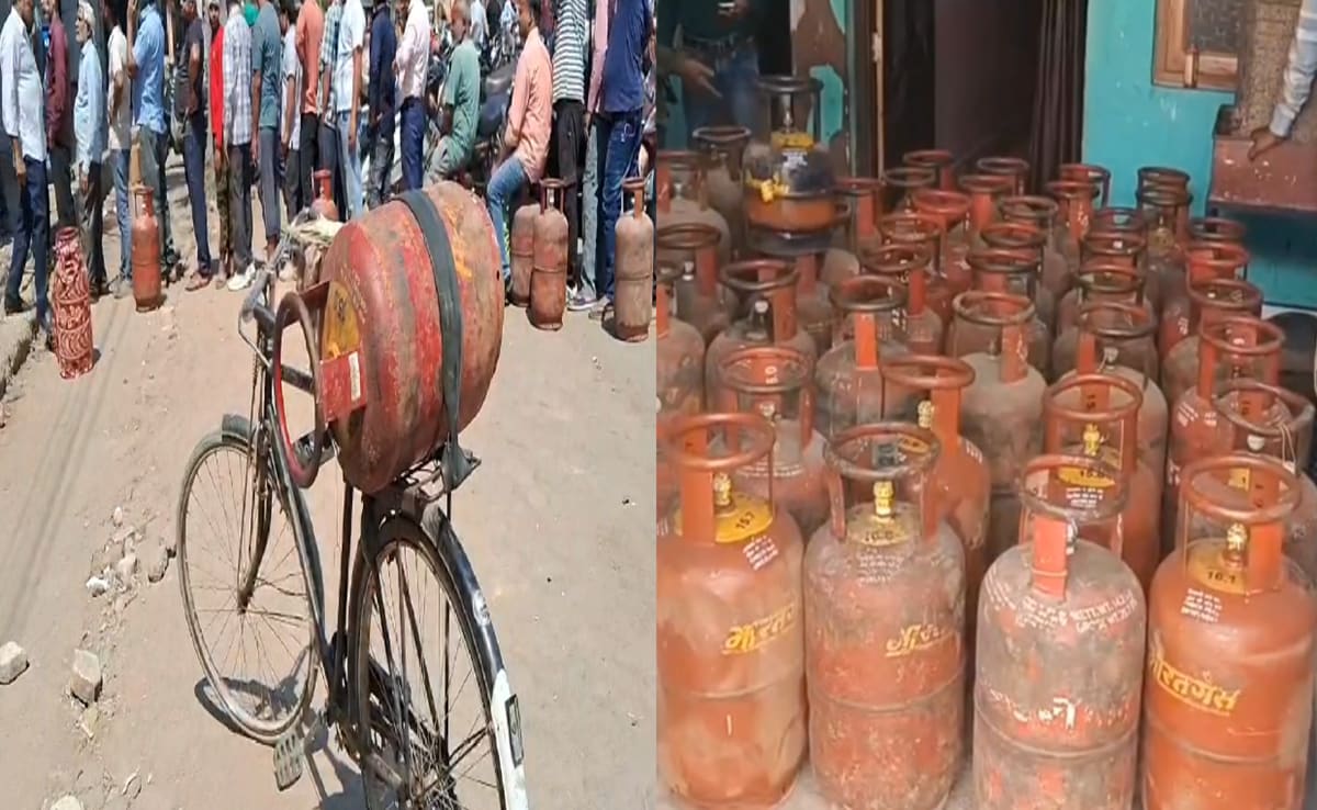 MP में घरेलू गैस संकट; शहडोल-जबलपुर में एजेंसियों पर लंबी कतारें