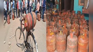 MP में घरेलू गैस संकट; शहडोल-जबलपुर में एजेंसियों पर लंबी कतारें