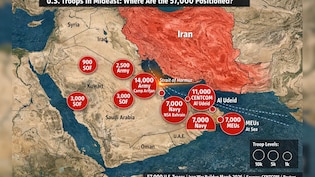Iran Quagmire Beckons: 57,000+ Boots Flood Gulf. Where Are They Stationed