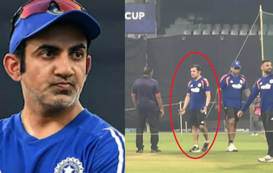 IND vs ENG, T20 World Cup 2026: वानखेड़े की पिच को देख गुस्से में गौतम गंभीर? प्रैक्टिस के दौरान पिच क्यूरेटर से की बात, फैन्स के बीच हलचल