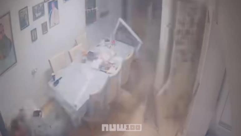 Video: Door Blown Off, Pets Run As Strikes Jolt Homes In Israel's Dimona