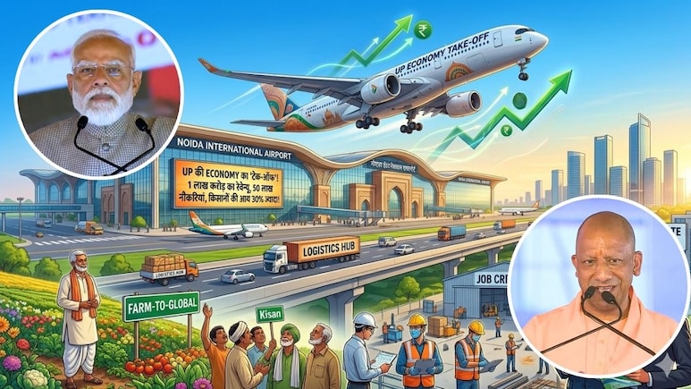 Noida Airport: ₹2,800 करोड़ सीधे हाथ में, नोएडा एयरपोर्ट से बरसेगा पैसा! हर साल 1 ट्रिलियन की आय और 50 लाख लोगों को काम